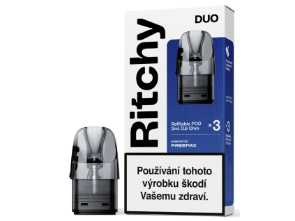 Ritchy DUO Pod Cartridge 3ks 0,6Ohm