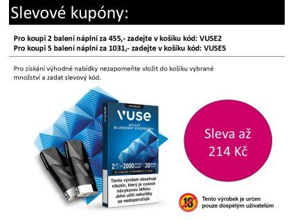 VUSE Blueberry Raspberry Coupon