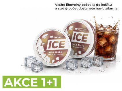 Nikotinové sáčky ICE - Cola Slush 10,9mg