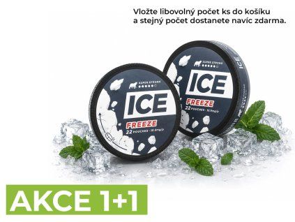 Nikotinové sáčky ICE - Freeze 10,9mg
