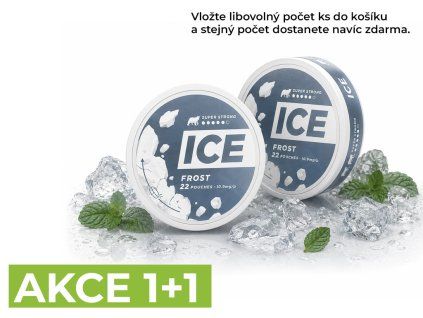 Nikotinové sáčky ICE - Frost 10,9mg