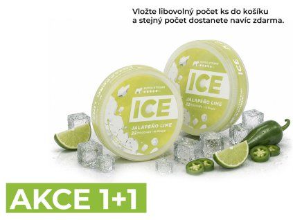 Nikotinové sáčky ICE - Jalapeno Lime 10,9mg
