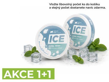 Nikotinové sáčky ICE - Cool Mint 5,6mg