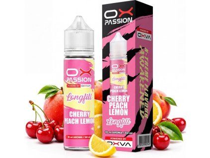 prichut oxva ox passion sv 10ml cherry peach lemon