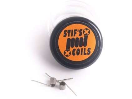 Stifs MTL Micro Fused Clapton Ni80 předmotané spirálky