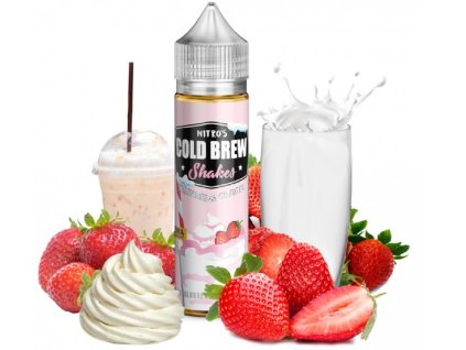 Nasty Juice Příchuť Nitros Cold Brew Strawberry and Cream 20ml