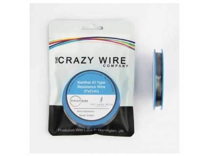 The Crazy Wire Company The Crazy Wire KA1 Kanthalový odporový drát 10m 29GA 0,3mm