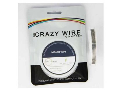 The Crazy Wire Company The Crazy Wire NiFe48 NiFe odporový drát 10m 29GA 0,3mm