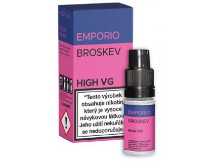 Imperia e liquid EMPORIO HIGH VG Broskev 10ml