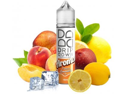 I VG Příchuť Drip Down Peach Lemonade Ice SnV 18ml