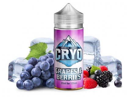 Příchuť Infamous Cryo Grapes and Berries SaV 20ml