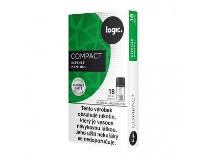 JTI Logic Compact cartridge Intense Menthol 18mg