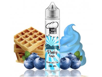 Příchuť Waffle Collection Shake and Vape Blueberry Pastry 15ml