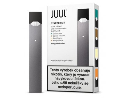 Elektronická cigareta JUUL Starter Kit Šedá