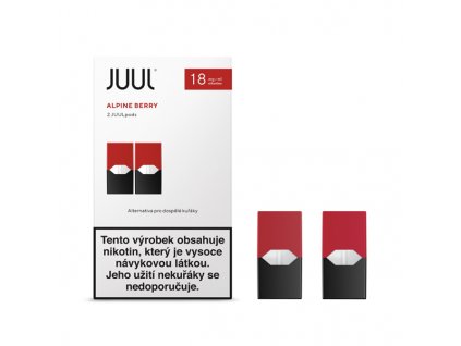 Cartridge JUUL Alpine Berry 18mg - 2ks