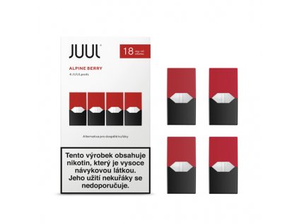 Cartridge JUUL Alpine Berry 18mg - 4ks
