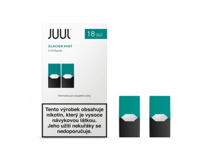 Cartridge JUUL Glacier Mint 9mg - 2ks