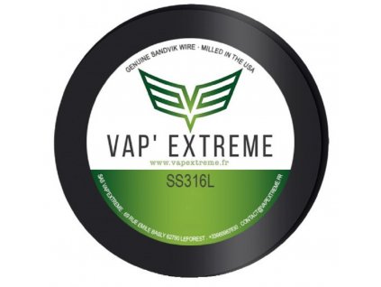 Vap Extreme SS316L Nerezový odporový drát 9m 26GA 0,4mm