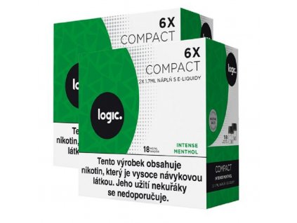 JTI Logic Compact náplň Intense Menthol 1,7ml 18mg 12ks