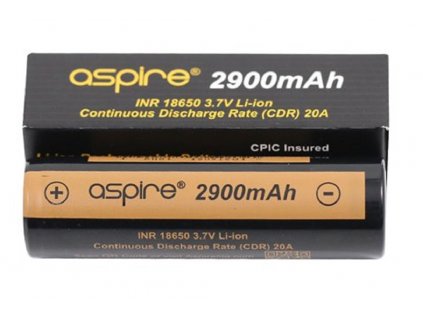 Aspire ICR 18650 2900mAh Li ion Baterie 20A