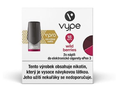 Vype ePen 3 náplň Wild Berries 2ml 18mg 2ks