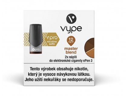 Vype ePen 3 náplň Master Blend 2ml 12mg 2ks