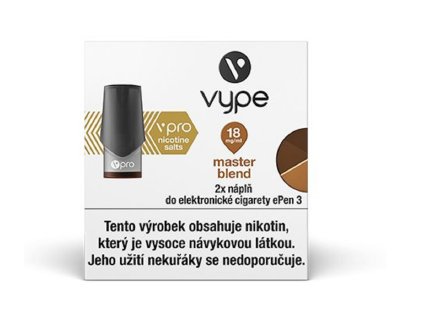 Vype ePen 3 náplň Master Blend 2ml 18mg 2ks