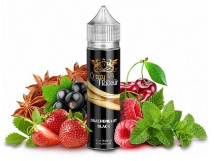 Příchuť Crazy Flavour Drachenblut Black 20ml SnV