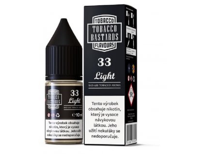 e liquid Flavormonks ToBa Nic Salt No. 33 Light 10ml