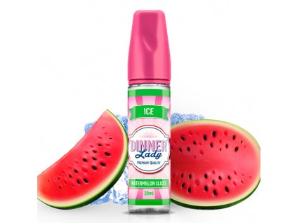 Příchuť Dinner Lady Ice Sweets Watermelon Slices Ice 20ml