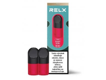 RELX Essential POD náplň Raspy Ruby 18mg