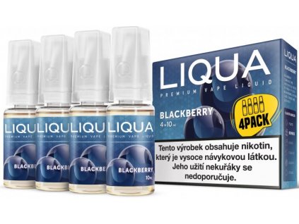 e-liquid LIQUA Elements Blackberry 10ml 4x10ml