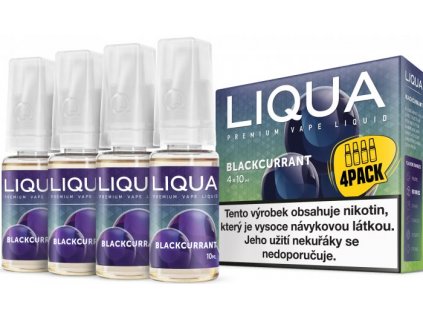 e-liquid LIQUA Elements Blackcurrant 10ml 4x10ml