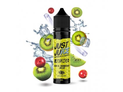 Příchuť Just Juice Kiwi and Cranberry on Ice Shake and Vape 20ml