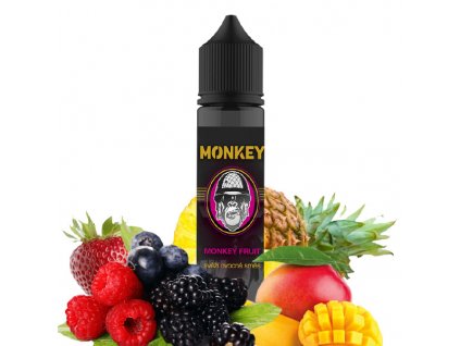 Příchuť MONKEY liquid Monkey Fruit Shake and Vape 12ml