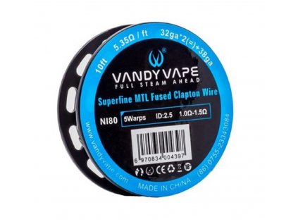 Vandy Vape Simple EX Superfine MTL Fused Clapton Ni80