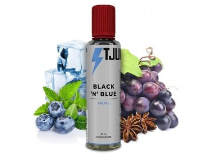 Příchuť T Juice Black N Blue Shake and Vape 20ml