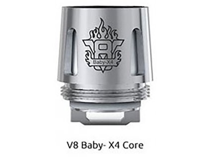 3839 1 smoktech x4 core tfv8 baby zhavici hlava 0 15ohm 1ks