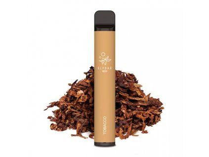 ELF BAR 600 jednorázová e-cigareta Silky Tobacco