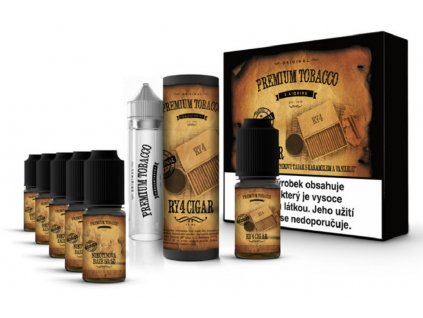 E liquid DIY sada Premium Tobacco RY4 Cigar