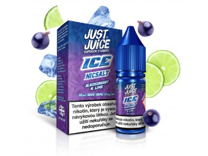 E liquid Just Juice Salt ICE Blackcurrant & Lime