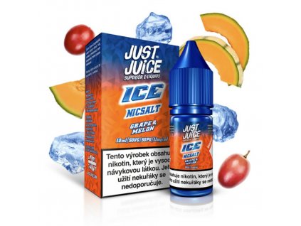 E liquid Just Juice Salt ICE Grape & Melon