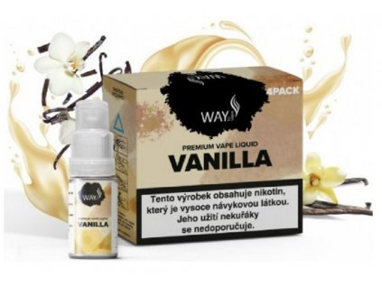 E liquid Way To Vape Vanilla 4x10ml