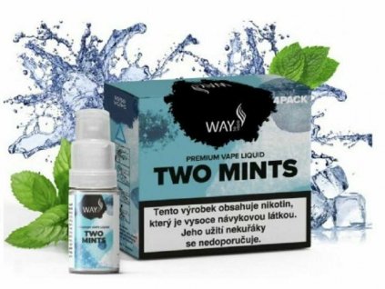 E liquid Way To Vape Two Mints 4x10ml