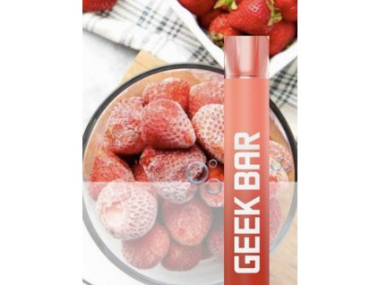 Geekbar E600 Jednorázová cigareta – Strawberry bubble ice