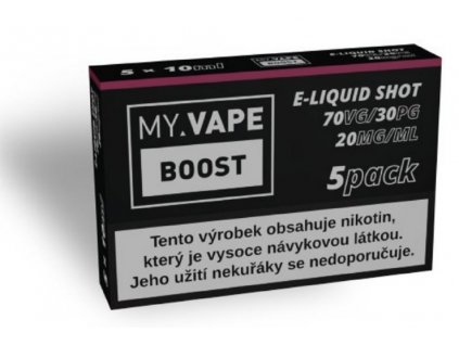 My Vape DL Booster 70/30 5x10ml - 20mg nikotinu/ml