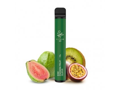 10MG - ELF BAR 600 jednorázová e-cigareta Kiwi Passion Fruit Guava