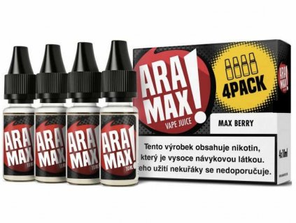 e liquid ARAMAX Berry Mint 4x10ml