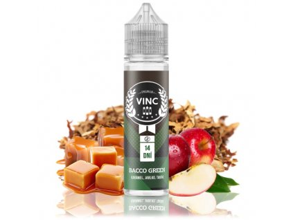 Příchuť VINC Bacco Green Shake and Vape 12ml