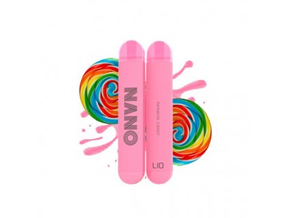 Lio Nano jednorázová e-cigareta Rainbow Candy - 16mg